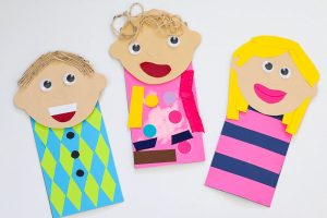 All About Me Paper Bag Puppets by The Littles & Me