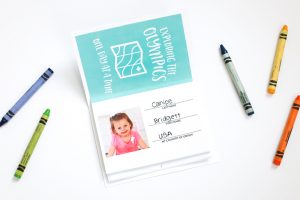 DIY Passport to the Olympics. Perfect activity for Kids!