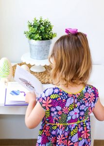 Sharing all about Our Favorite Tool to Teach Kids the True Meaning of Easter on The Littles and Me | www.thelittlesandme.com