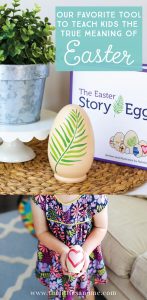 Sharing all about Our Favorite Tool to Teach Kids the True Meaning of Easter on The Littles and Me