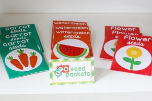 All you need to set up a Garden Shop Pretend Play area!