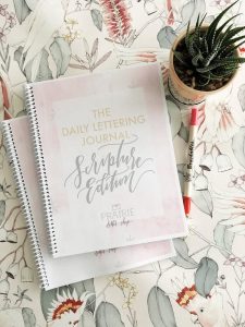 Daily Lettering Journal Scripture Edition (Part of The Littles & Me Favorite Things Summer Giveaway!)