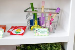 All you need to setup a Garden Shop Pretend Play area!