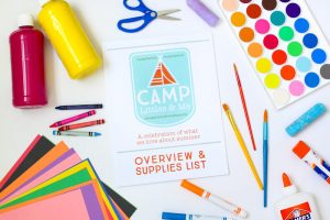 Summer Fun with Preschoolers | Camp Littles & Me Overview & Supply List