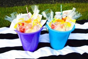 A Backyard Beach Picnic is the perfect summer lunch with kids!