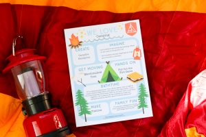 Camping Themed Kids Activities with FREE Printables!