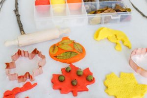 Get ready to have fun with your kiddos and welcome Fall with this Allergy Friendly Play Dough Kit. It's the perfect activity for a Fall play date!