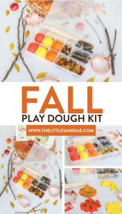 Get ready to have fun with your kiddos and welcome Fall with this Allergy Friendly Play Dough Kit. It's the perfect activity for a Fall play date!