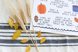 Don't miss any of your favorite FALL traditions with this FREE Let's Celebrate Fall Printable Family Activity List!