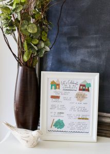 Simple ideas to spend time with your kids! FREE Print that's all about celebrating your child and the community you live in. Perfect for Preschool at Home. Let's Celebrate Me and My Community!