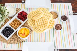 Enjoy spending time together as a family while learning and creating together. Create a simple Build a Face Waffle Bar that’s sure to be a hit with your kids!
