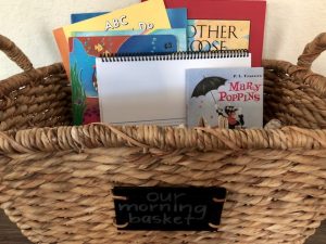 Creating Rhythms: 5 Tips to Create a Simple Morning Basket by Let's Play School