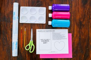 Looking for a fun and personalized card that is sure to brighten someone's day? This simple Valentine's Day card for kids to make is perfect for Valentine's Day, grandparents day, a birthday, or any day in between!