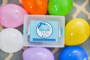 Add a little bit of sunshine to a rainy day by creating a Rainy Day Box ahead of time. It’s full of simple and creative ideas for a fun filled day at home. Includes FREE printables so you can make your own Rainy Day Box + a list of 25 Rainy Day Activities for Kids.