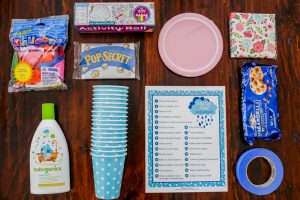 Add a little bit of sunshine to a rainy day by creating a Rainy Day Box ahead of time. It’s full of simple and creative ideas for a fun filled day at home. Includes FREE printables so you can make your own Rainy Day Box + a list of 25 Rainy Day Activities for Kids.