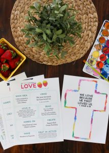 Looking for ways to point your kids to Jesus? This Fruit of the Spirit is LOVE Kids Activities pack is full of simple ideas to teach kids what love is in an engaging way. This hands on study of Galatians 5:22-23 is aimed to help your family connect, play, learn, and grow in God’s Word together.