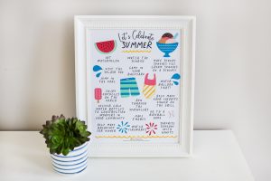 Looking for fun ways to spend time together with your family this summer? This Let’s Celebrate Summer Family activity list is full of fun and simple ideas to spend time with the ones you love the most and savor the season. The FREE Printable makes it easy to print and hang up!