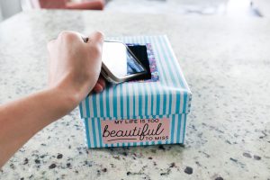 Are you wanting to put aside everyday distractions and carve out intentional time with your kids, but your phone keeps getting in the way of being fully present? Me too, mama! Learn how to create distraction free time with your kids, plus get the full tutorial to make a DIY phone box to help make mindlessly grabbing for your phone a thing of the past.