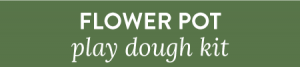 Want to add some pizzazz to your play dough creations? This easy DIY Flower Pot Play Dough Kit is perfect for kids of all ages and so easy to put together. This kit encourages open ended play and imagination as kids build and decorate with the supplies in the box. It would also make the perfect birthday gift for the budding artist in your life.