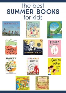 Celebrate Summer with these fantastic Summer Books for Kids. They are the perfect way to connect with your kids and welcome all of the fun filled memories that Summer brings.