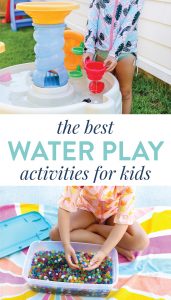 Whether you’re in your own backyard or out exploring your city there’s so many fun ways to connect and play with water. Water play is simple, fun, and kids of all ages enjoy it. Check out the Best Summer Outdoor Water Play Activities for Kids—they're sure to be a hit!