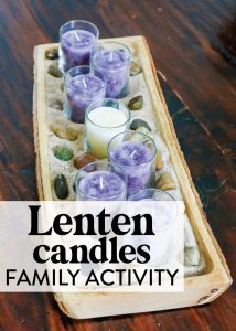 This Lenten Candles Family Activity is a simple, yet profound way to walk through Lent as a family and prepare your hearts for the hope of Easter.