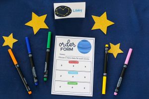 This Love You to the Moon and Back Valentine's Day Family Mystery Dinner is sure to become a family favorite. Your kids will love getting a silly menu and a mixed up dinner surprise. With step by step instructions + FREE Printables you’ll easily be able to create lots of laughter and a special memory with your family at home.