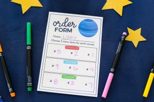 This Love You to the Moon and Back Valentine's Day Family Mystery Dinner is sure to become a family favorite. Your kids will love getting a silly menu and a mixed up dinner surprise. With step by step instructions + FREE Printables you’ll easily be able to create lots of laughter and a special memory with your family at home.