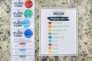 This Love You to the Moon and Back Valentine's Day Family Mystery Dinner is sure to become a family favorite. Your kids will love getting a silly menu and a mixed up dinner surprise. With step by step instructions + FREE Printables you’ll easily be able to create lots of laughter and a special memory with your family at home.